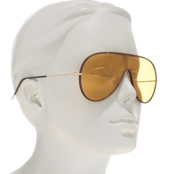 Tom Ford 48mm Metal Aviator Polarized Sunglasses - Picture 2 of 9